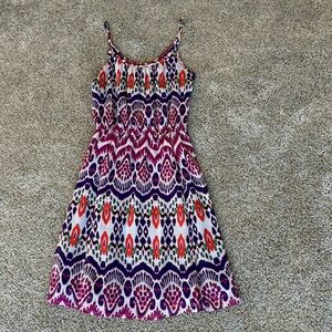 Gap Vibrant Sleeveless Dress Size XS